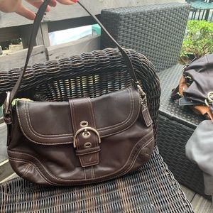 Authentic Coach shoulder bag. Excellent condition stored in a dust bag